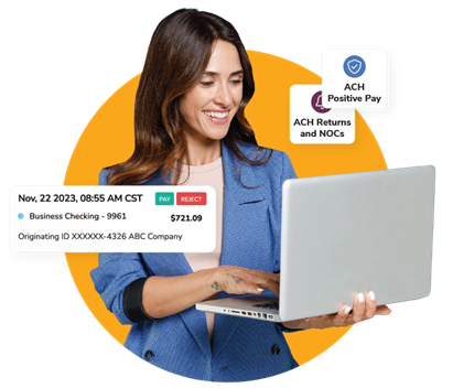 positive pay, business, member, credit union, primetrust