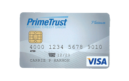 PrimeTrust Platinum Visa Credit Card