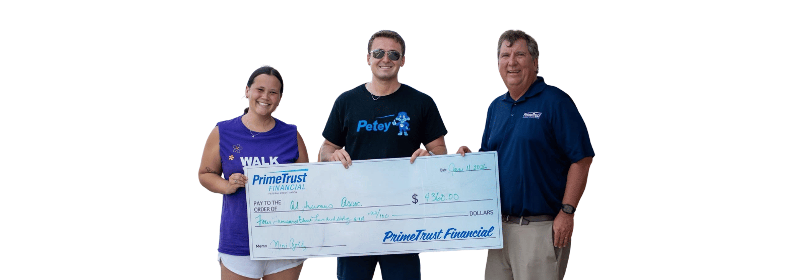 Mini golf mixer, primetrust, alzheimer's association