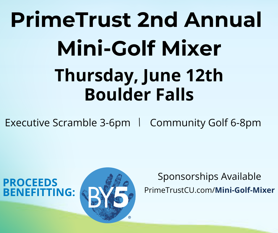 Mini Golf Mixer 2025. Thursday June 12th at Boulder Falls in Muncie