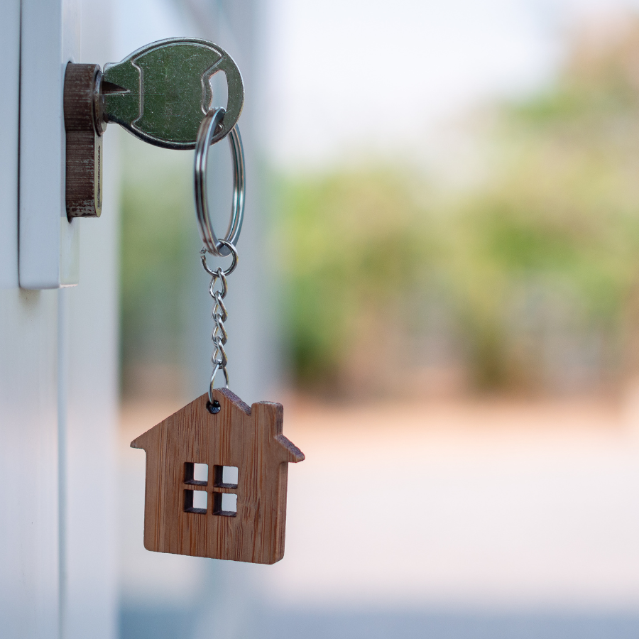 Key in door