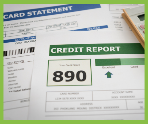 890 credit score statement