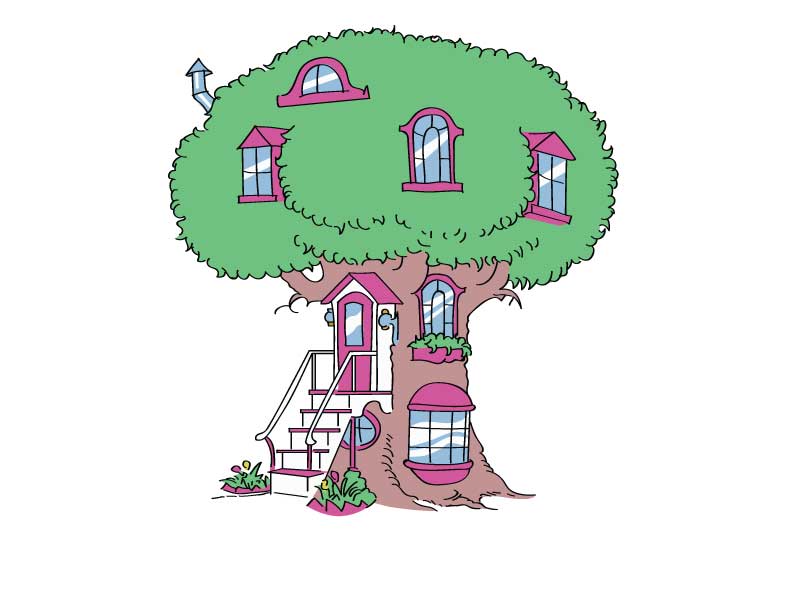 Berenstain Bears treehouse