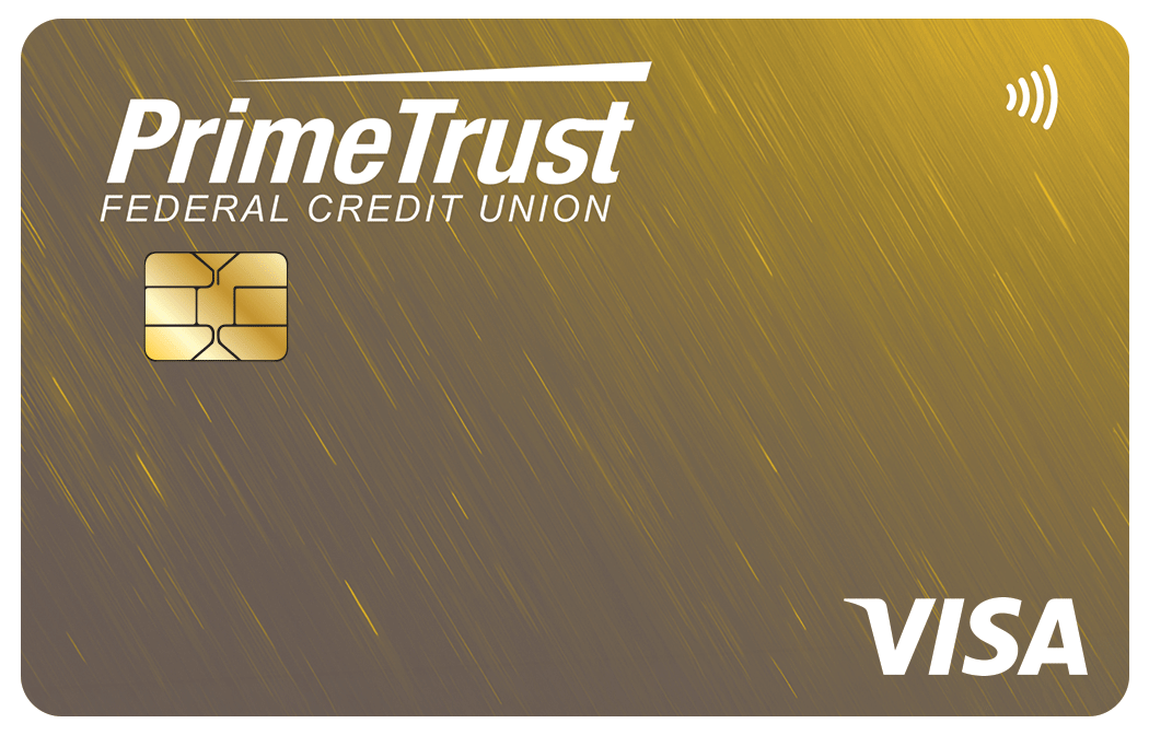 primetrust, visa, credit card, gold